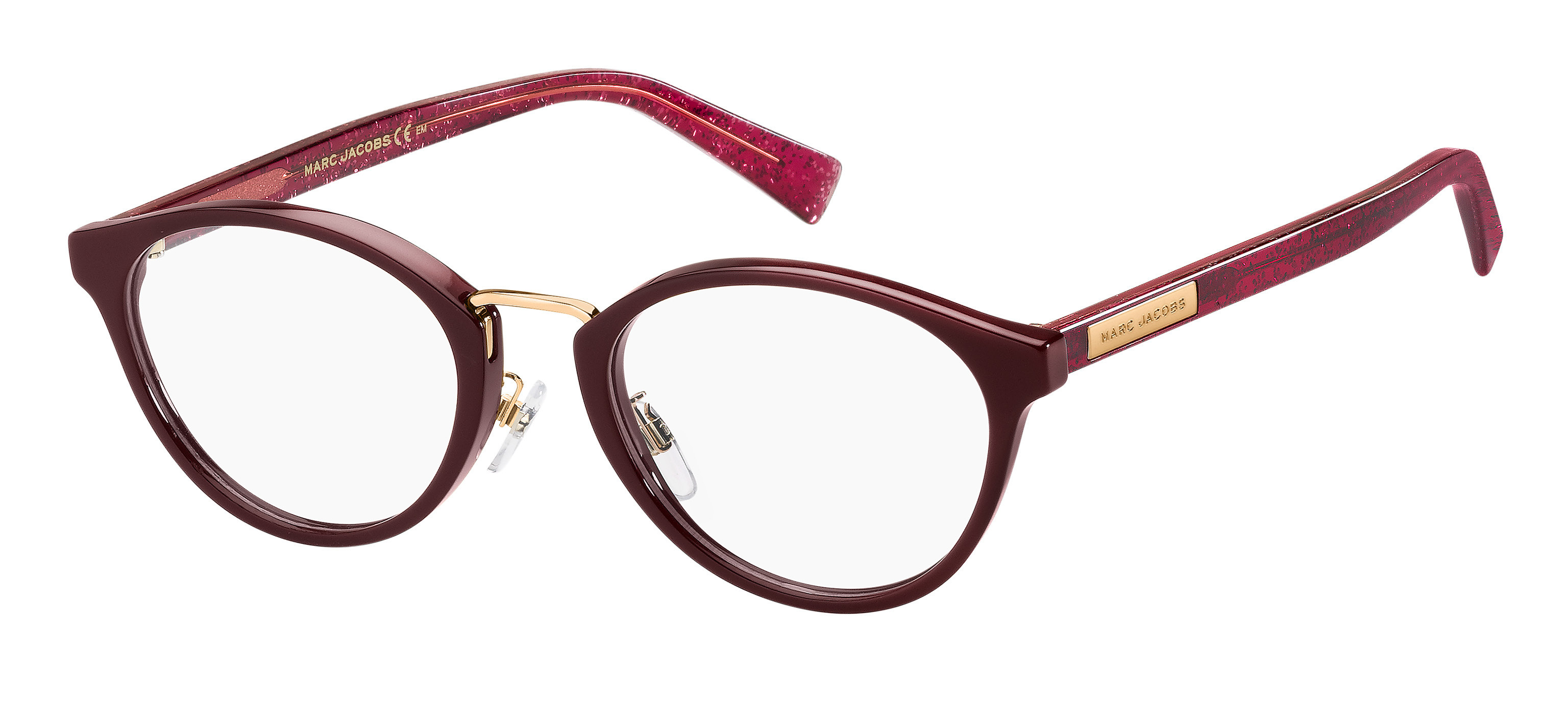 Marc Jacobs Marc 443/F square eyeglasses in Cherry