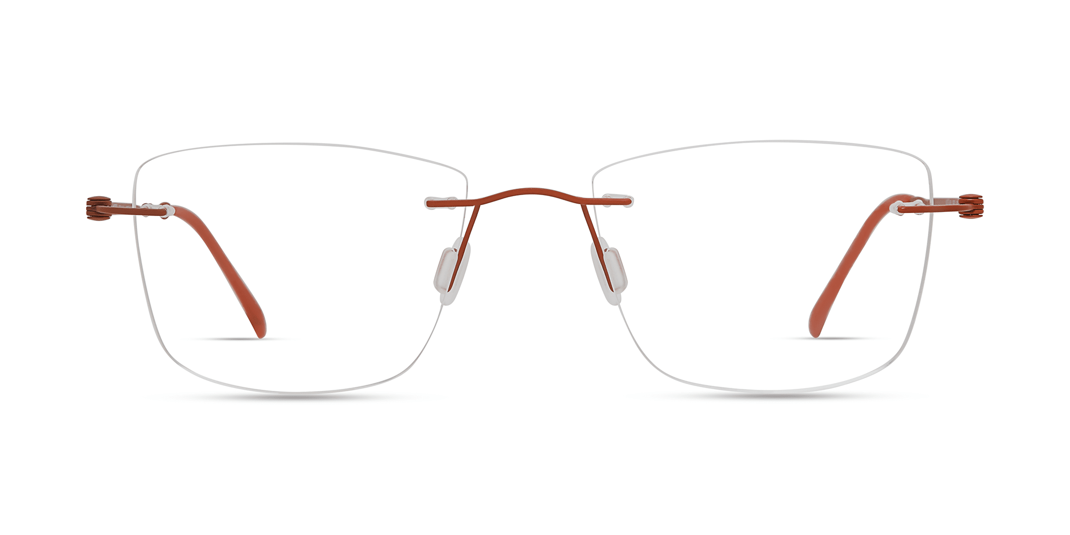 Modo 4603 rectangle eyeglasses in Bright Red