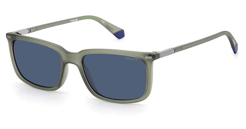 Matte Green / Blue Polarized