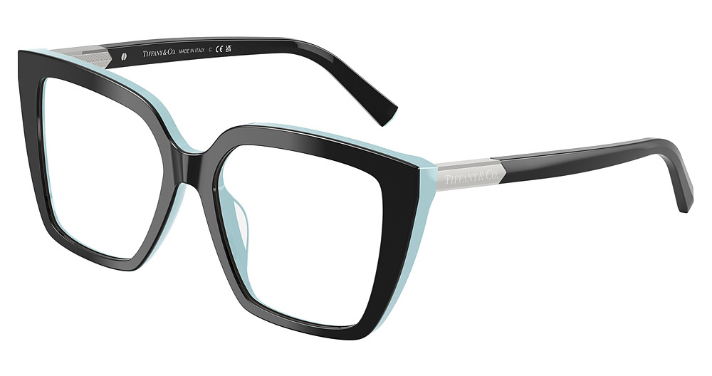 BLACK ON TIFFANY BLUE