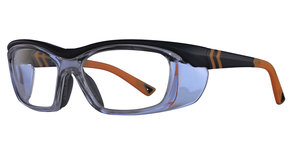 Navy/ Neon Orange
