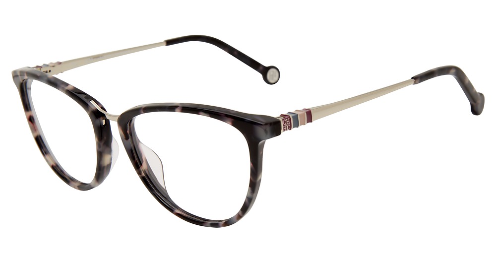 Carolina Herrera VHE778K cateye eyeglasses in Grey 096 N