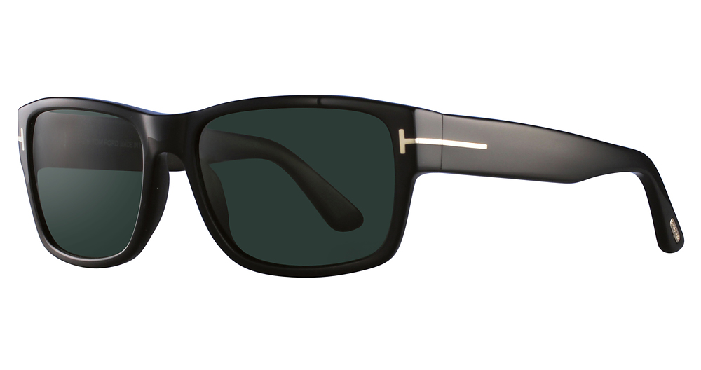 shiny black / green
