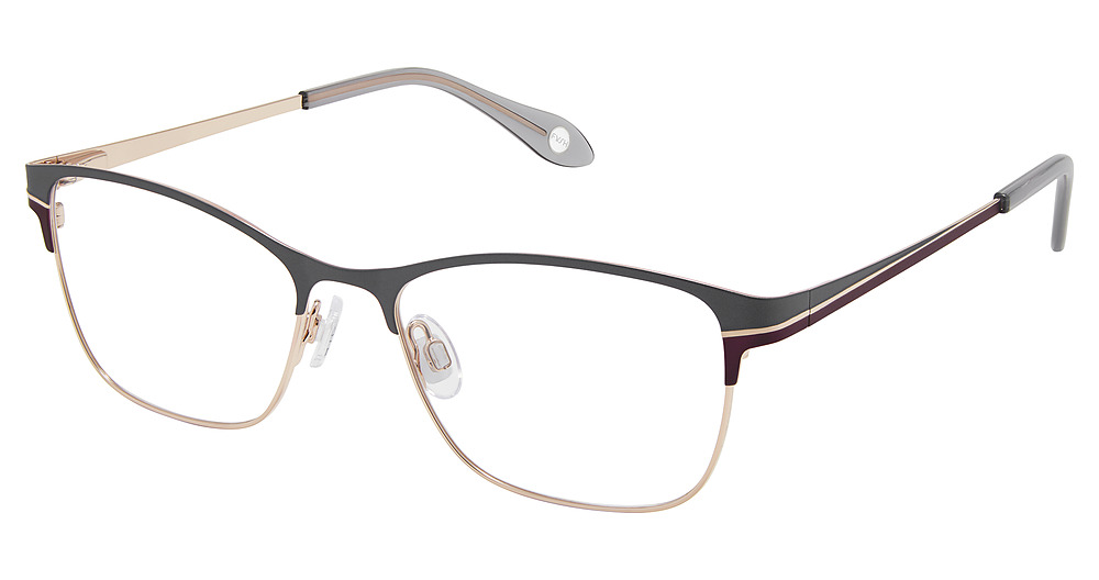 GREY ROSE GOLD EGGPLANT