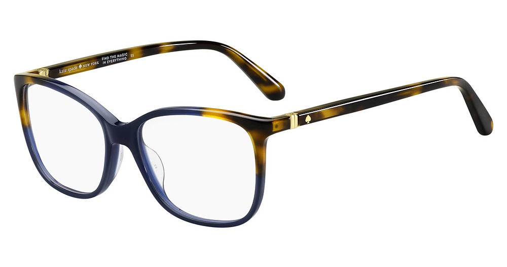 Kate Spade Karlyn rectangle eyeglasses in Blue