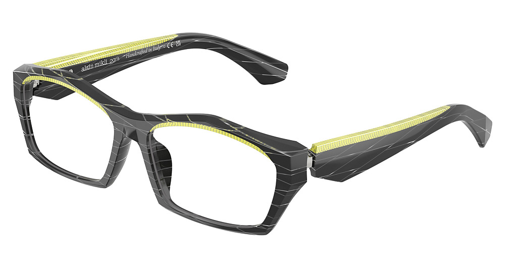 BLACK RHOMBUS/POINT LIME