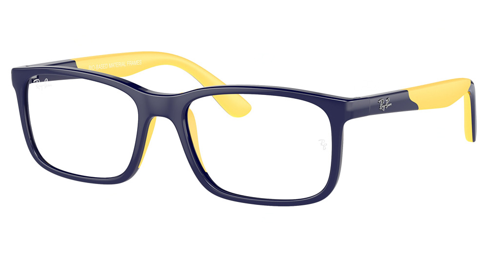 DARK BLU ON RUBBER YELLO