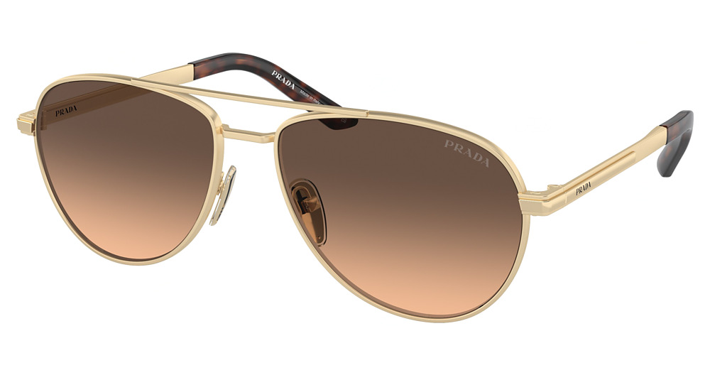 MATTE PALE GOLD / BROWN GRADIENT GREY