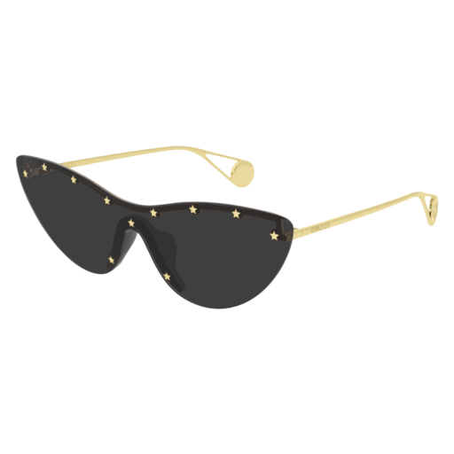 Gucci GG0666S rectangle sunglasses in Gold
