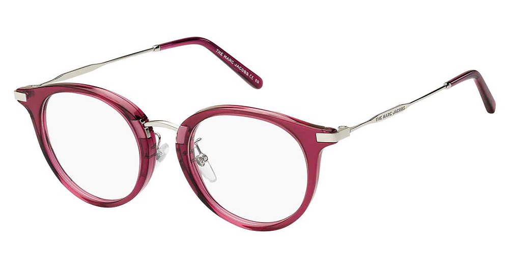 Marc Jacobs MARC 623/G round eyeglasses in Pal Burgundy P