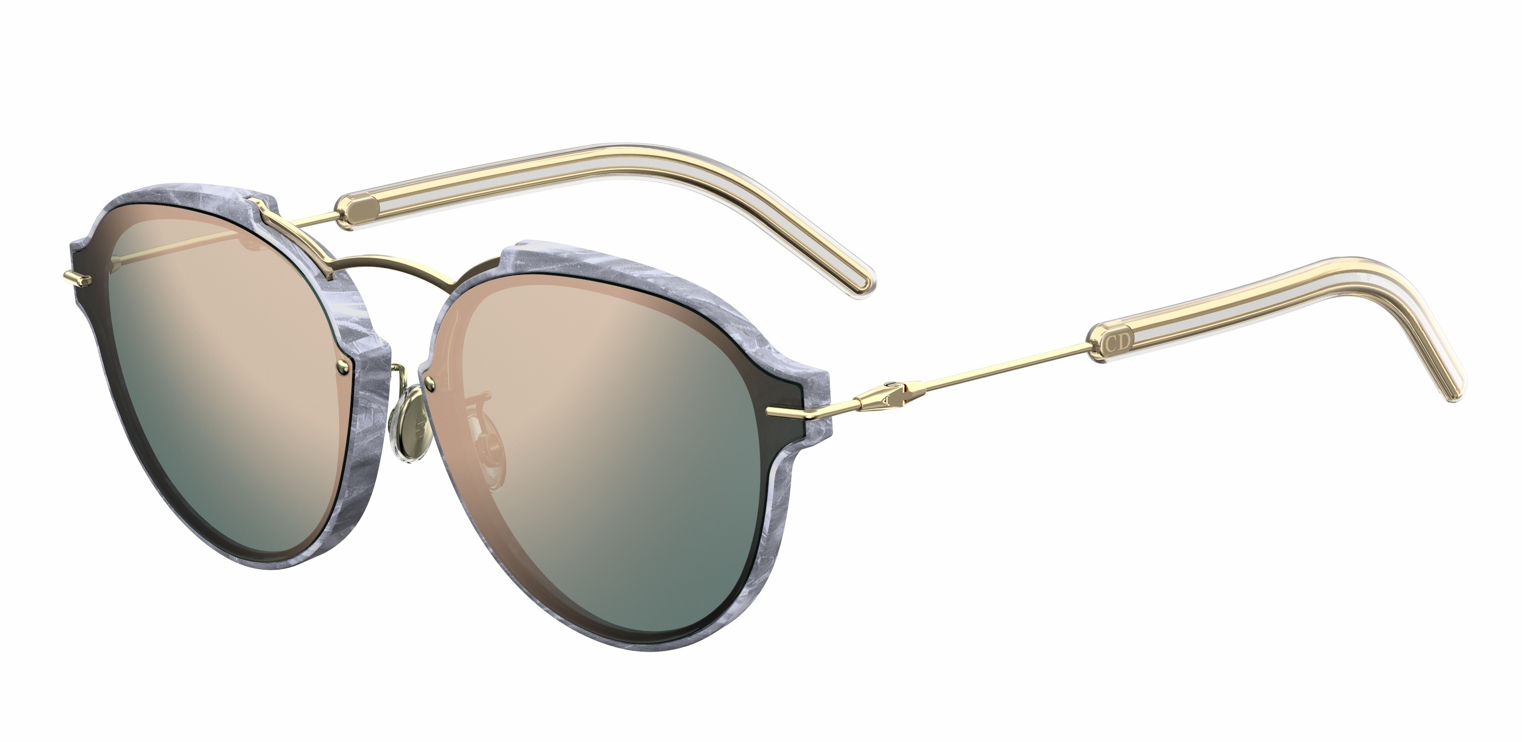 White Marblegd (0J Gray Rose Gold)