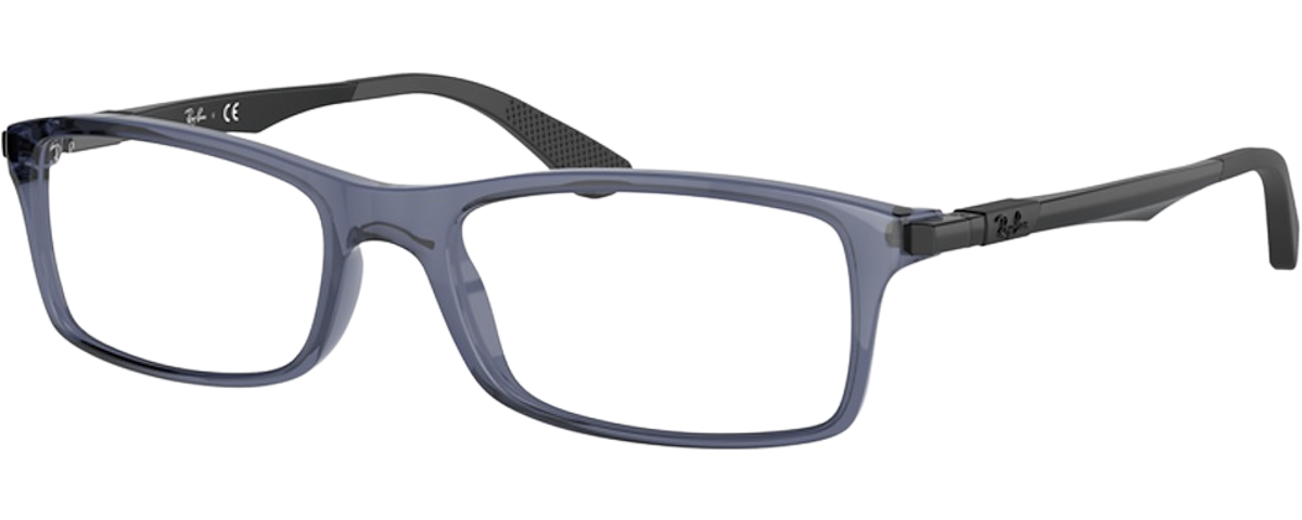 TRANSPARENT BLU