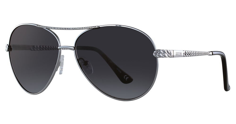 shiny gunmetal / gradient smoke