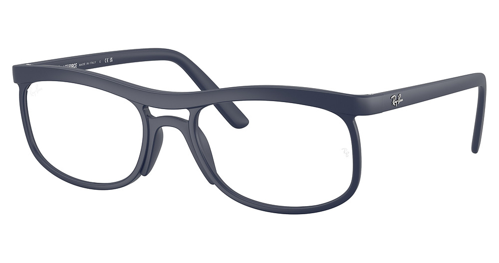 Ray-Ban RX7254 eyeglasses in Sand Dark Blue