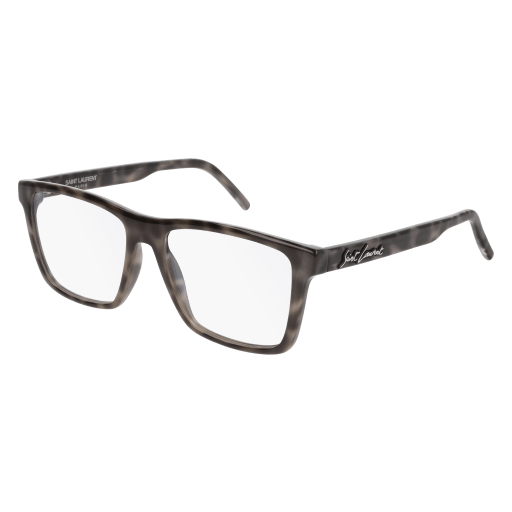 Saint Laurent SL 337 rectangle sunglasses in Grey Grey Transparent