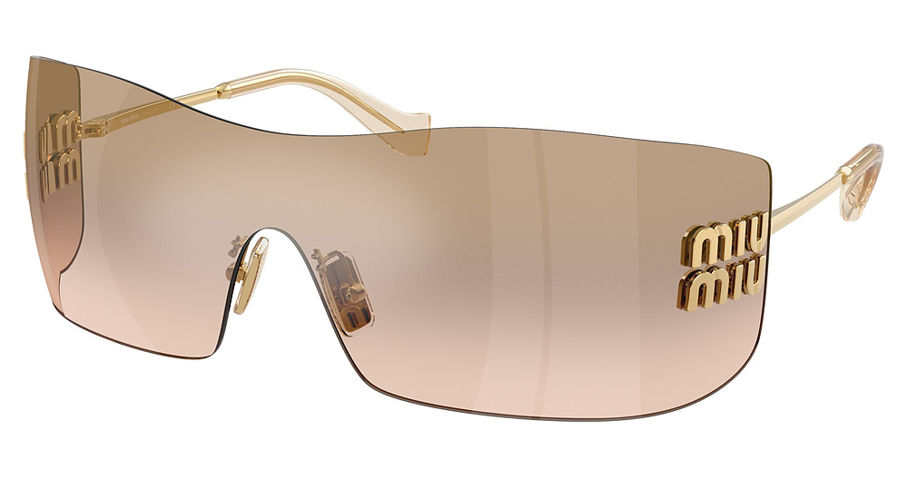 GOLD / LIGHT BROWN MIRROR BRONZE GRAD