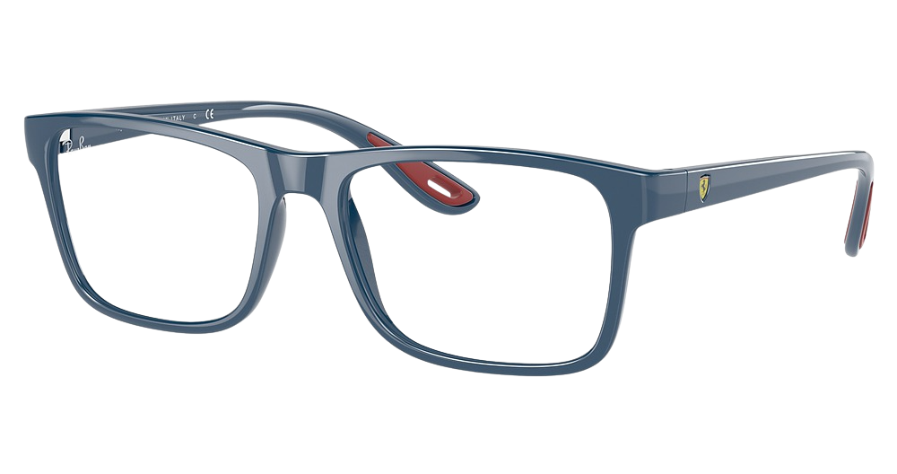 Ray-Ban RX7205M rectangle eyeglasses in Blue Vallarta