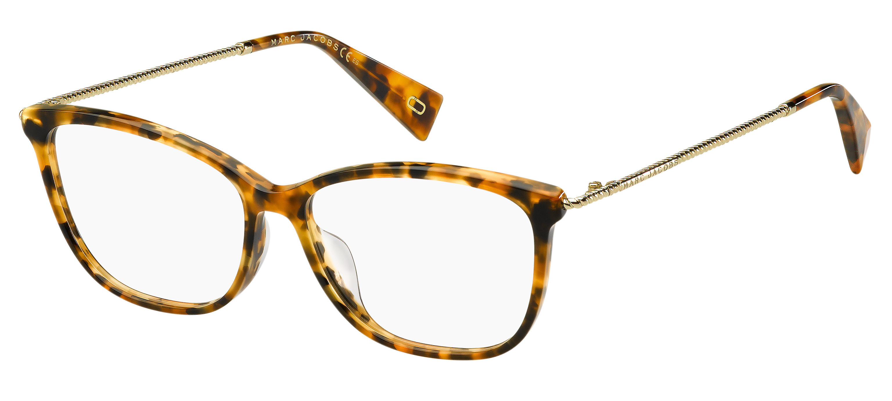 Marc Jacobs Marc 258 rectangle eyeglasses in Havana Honey