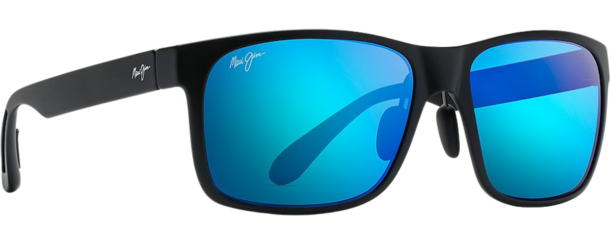 Matte Black / Blue Hawaii