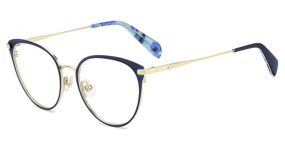 Kate Spade KS ASIA 2/G/T round eyeglasses in Blue