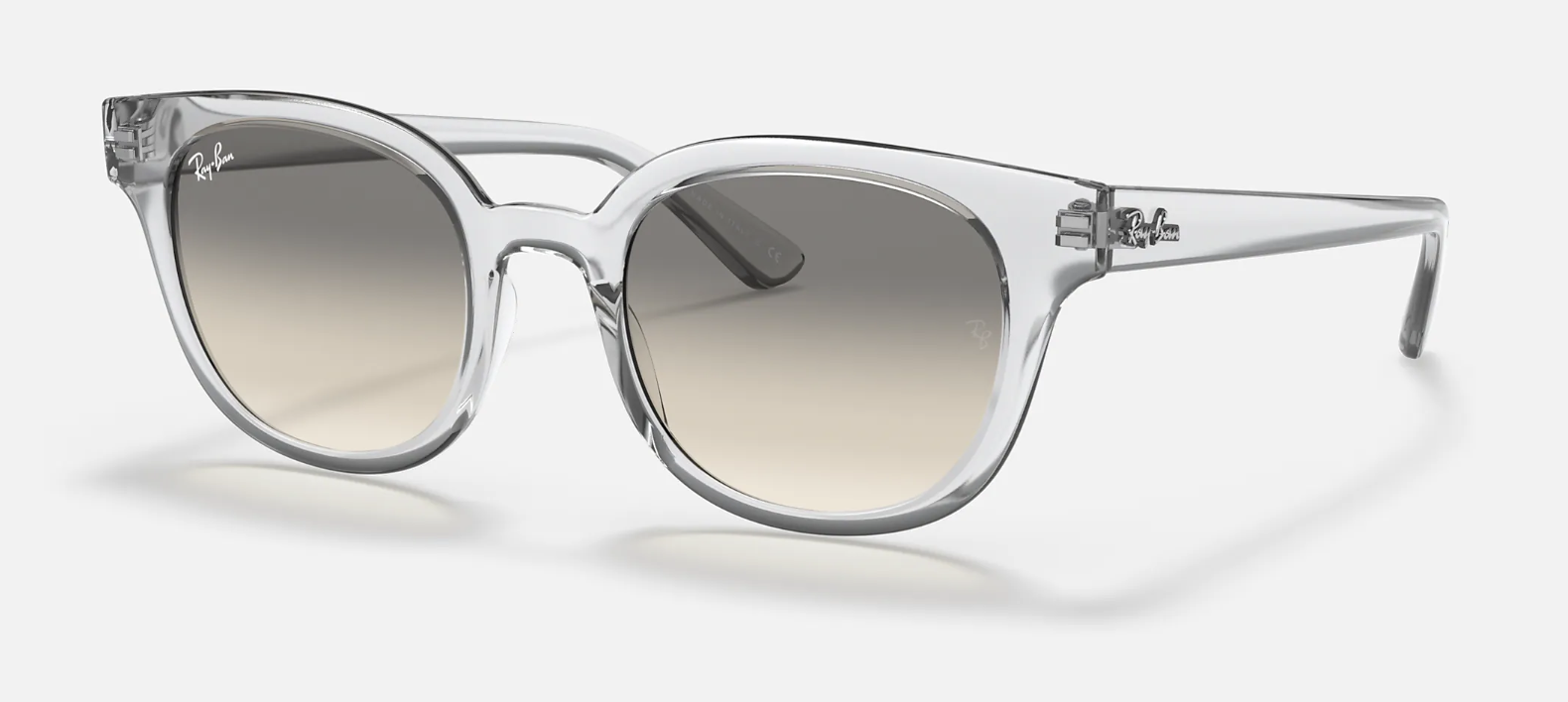 TRANSPARENT / CLEAR GRADIENT GREY