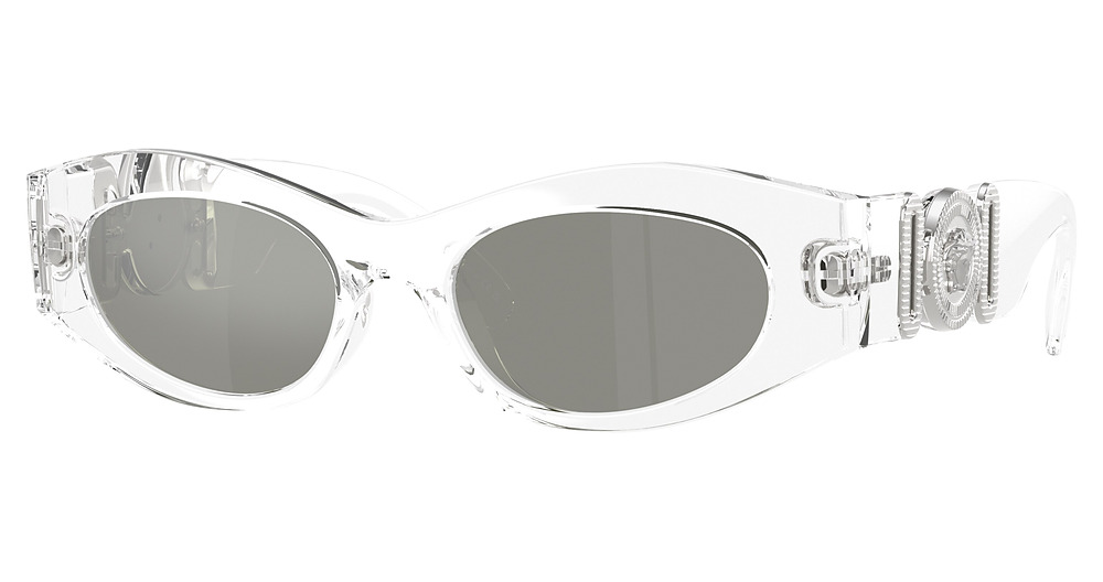 CRYSTAL / GREEN MIRROR SILVER