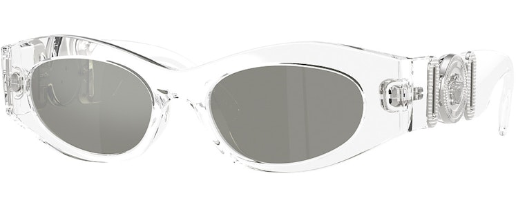 CRYSTAL / GREEN MIRROR SILVER