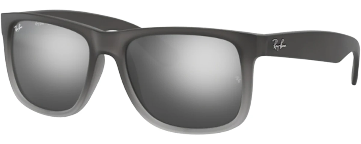 RUBBER GREY ON CLEAR GRE / GREY MIRROR SILVER GRADIENT