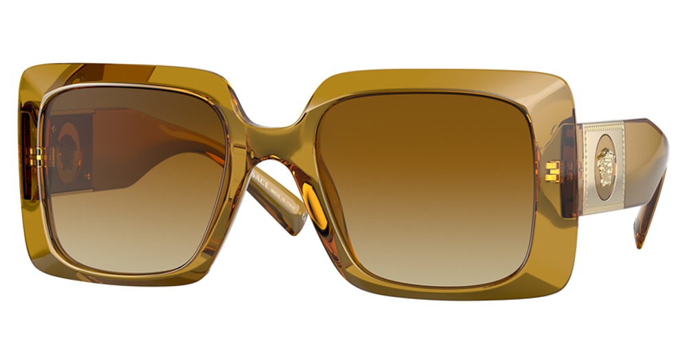 TRANSPARENT HONEY / LIGHT YELLOW GRADIENT OCHRE