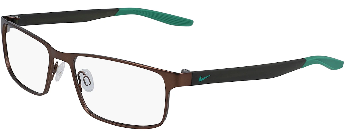 SATIN WALNUT/LUCID GREEN