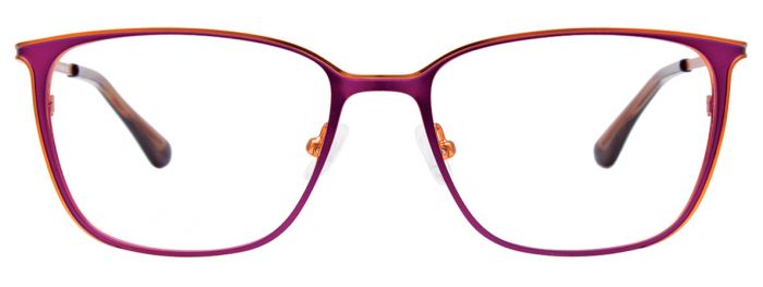 Satin Dark Pink & Orange