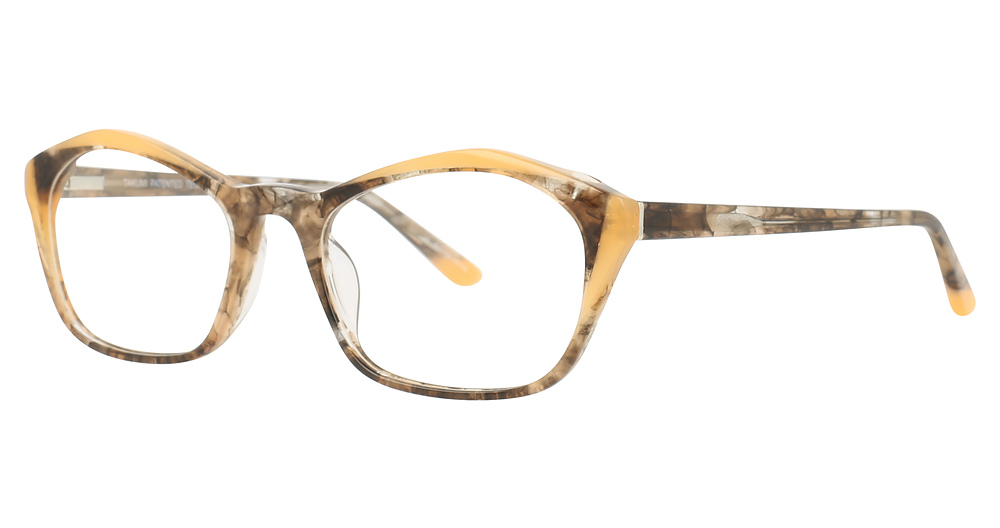 Beige & Marbled Brown