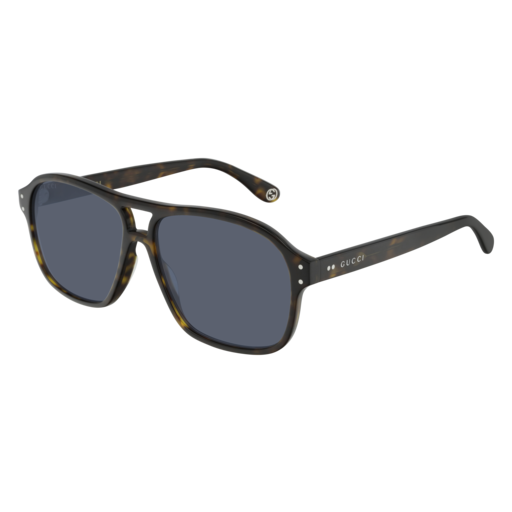 Gucci GG0475S rectangle sunglasses in Havana