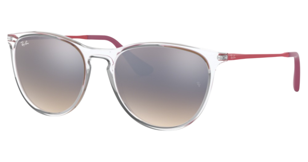 TRANSPARENT / BROWN GRADIENT MIRROR SILVER