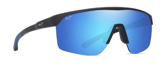 Matte Black / Blue Hawaii