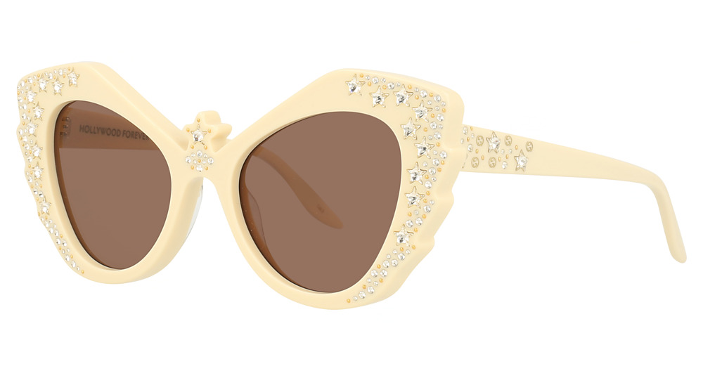 IVORY-IVORY-BROWN / BROWN