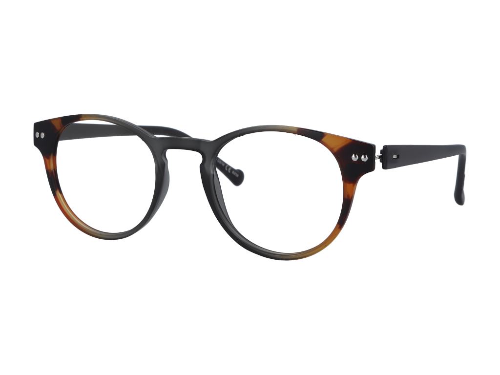 iGreen PL-009 round eyeglasses in Tortoise
