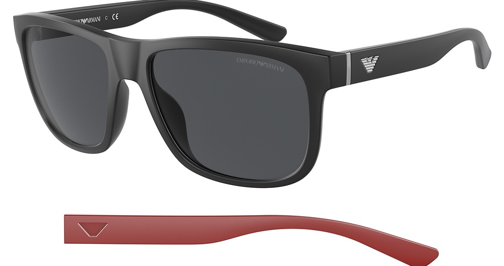 MATTE BLACK / DARK GREY