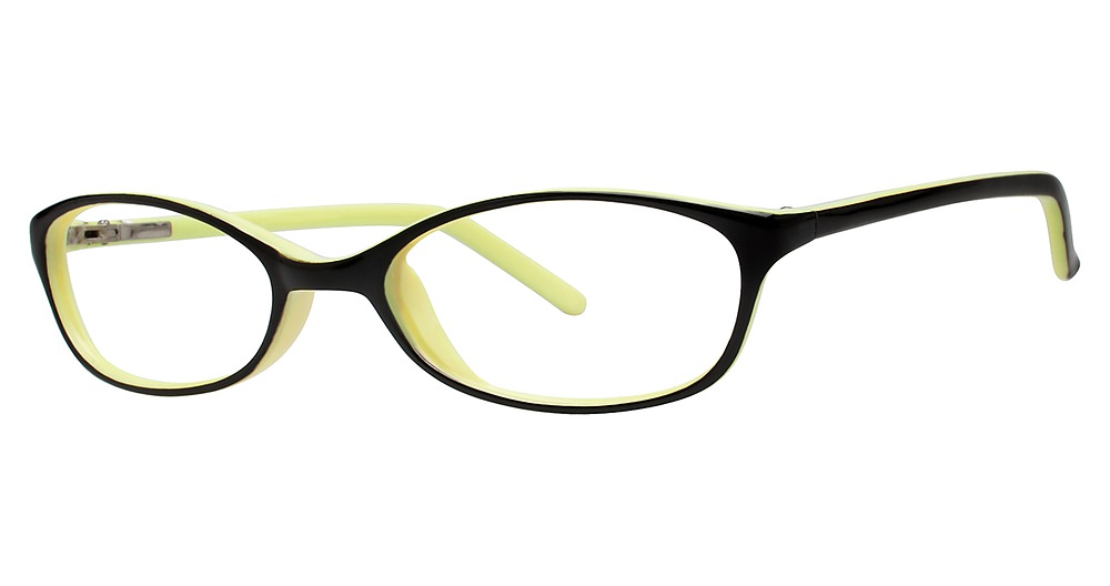 black/lime