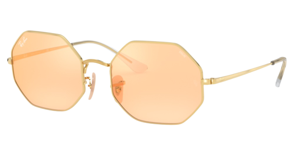Ray-Ban RB1972 OCTAGON irregular sunglasses in Arista/Photo Orange Mirror Gold