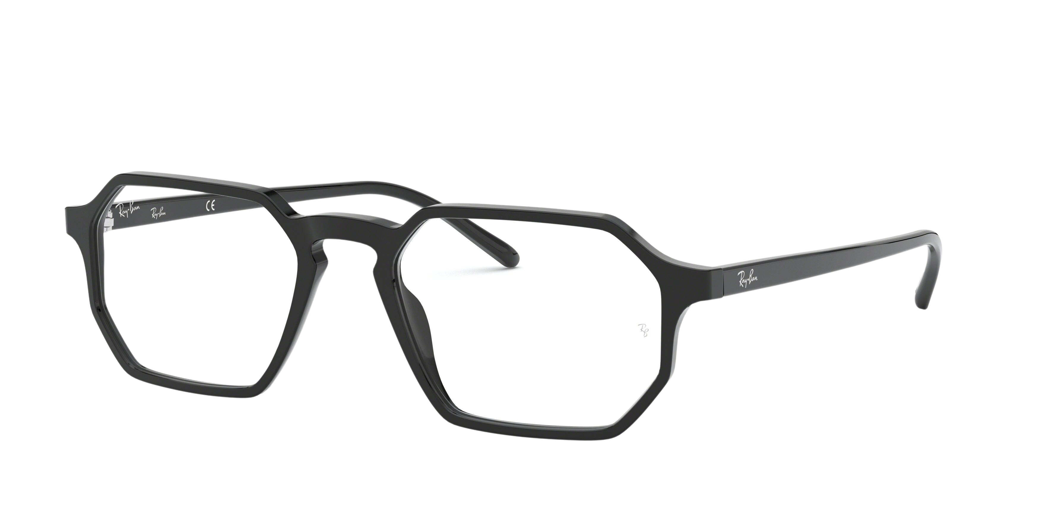 Ray-Ban RX5370 square eyeglasses in Black