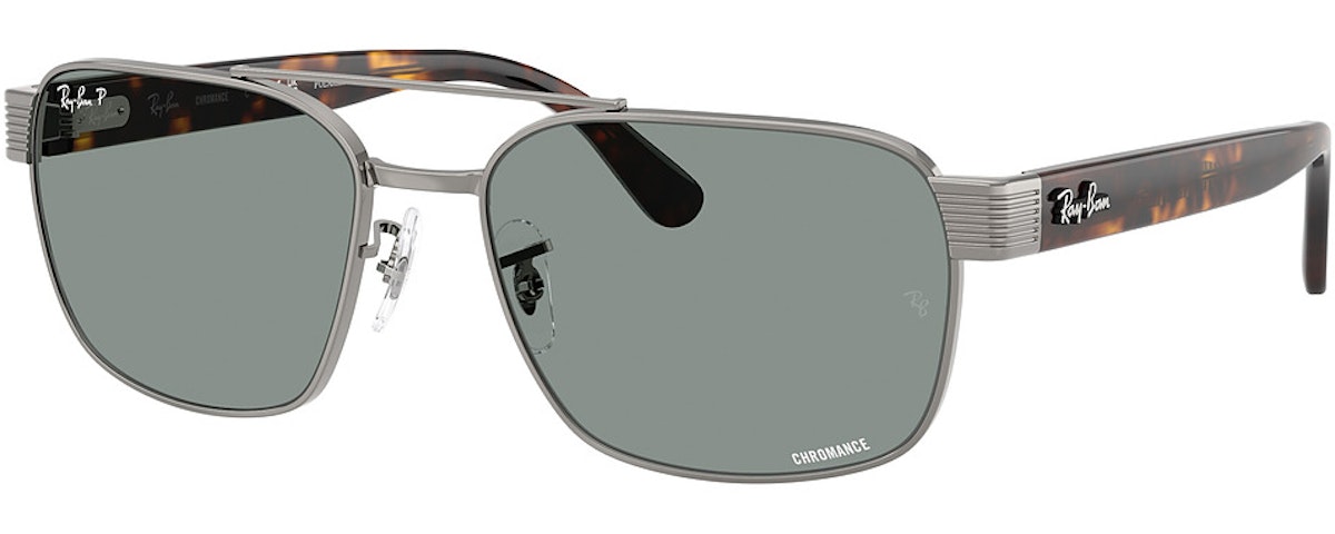 GUNMETAL / POLAR LIGHT BLUE