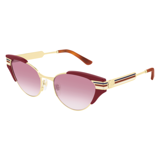 Gucci GG0522S cateye sunglasses in Red