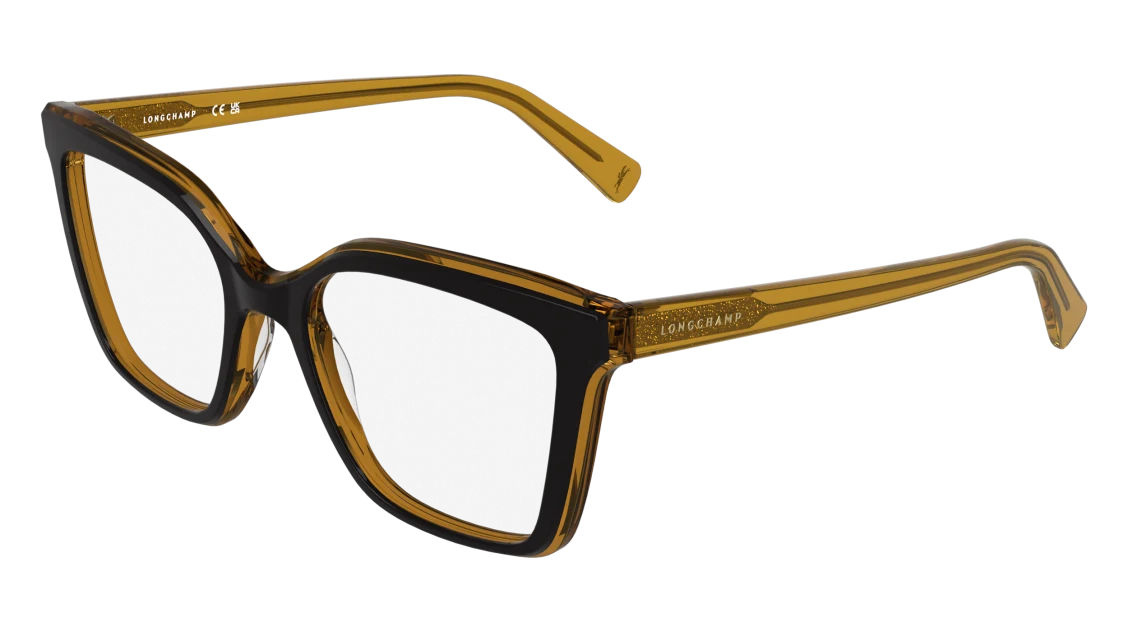 BLACK/TRANSPARENT BROWN