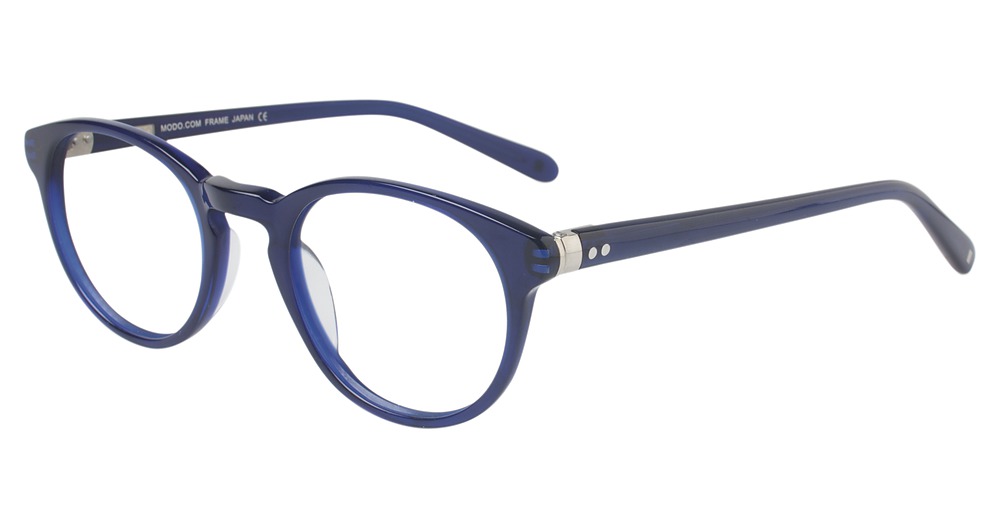 Modo 6514 round eyeglasses in Indigo