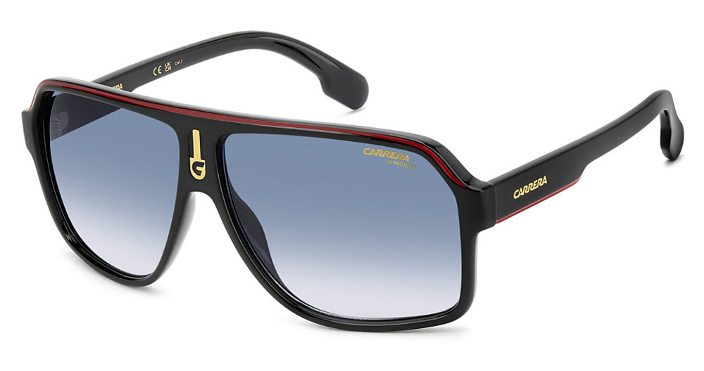 BLK GOLD B / BLUE SHADED