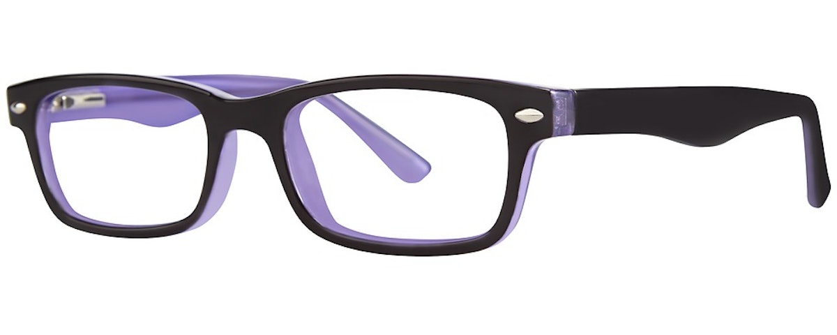 black/purple