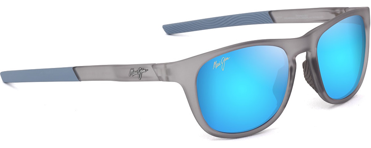 Matte Transparent Grey / Blue Hawaii