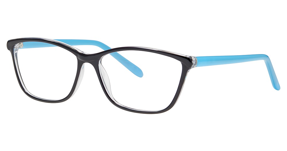 black/neon blue