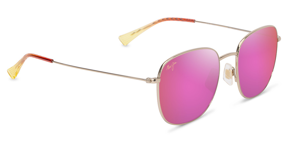 Shiny Lt Gold w/Violet & Pink / MAUI Sunrise